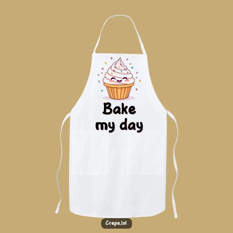 Funny Cupcake Spinning Apron: Bake with Hilarious Flair