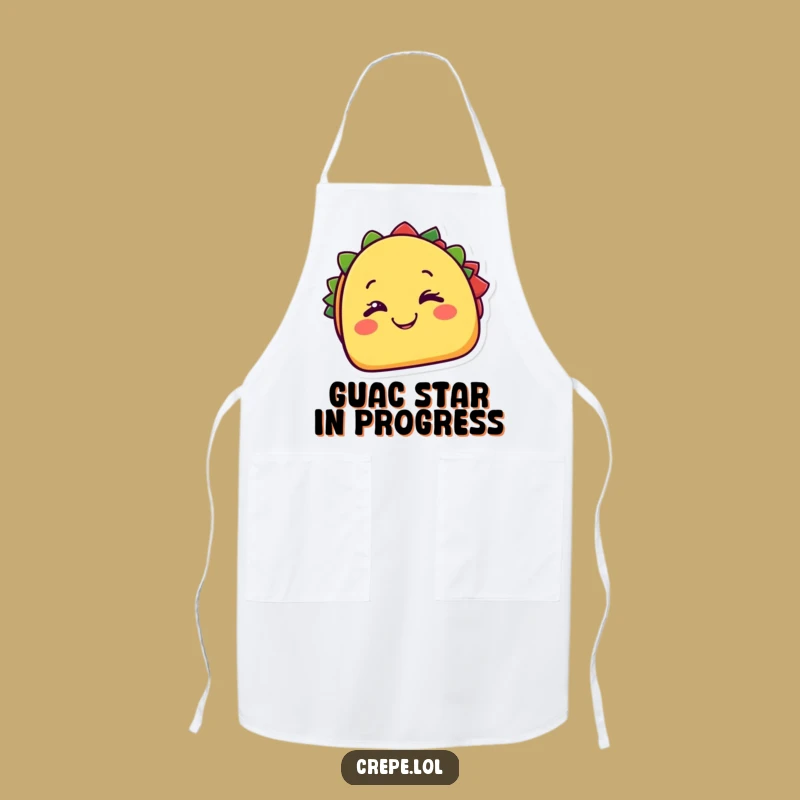 Funny Taco Apron: Cheesy Grin Chef Gift