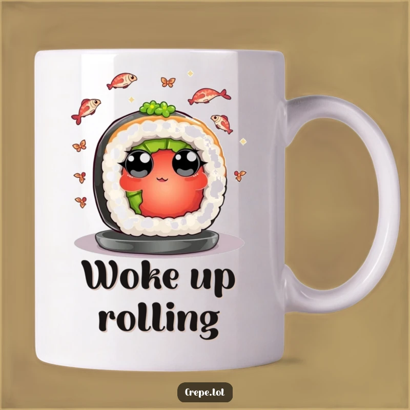 Funny Sushi Juggling Mug: A Hilarious Gift for Seafood Lovers