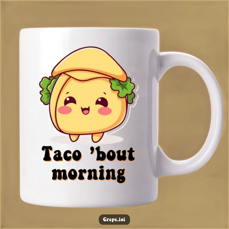 Funny Taco Hat Tip Mug: A Hilarious Fiesta Gift for Taco Lovers
