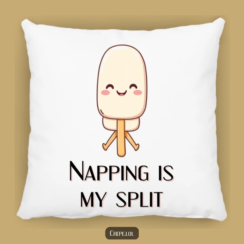 Funny Popsicle Split Pillow: Soft & Comical Cushion for a Cozy Laugh