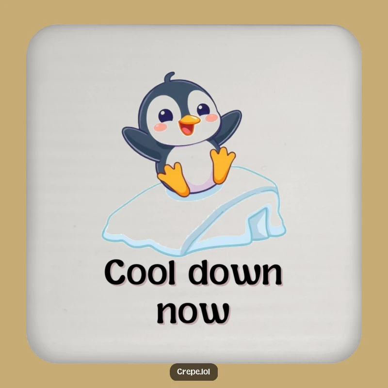 Funny Penguin Sliding Ramp Coaster, Protect Surfaces with Arctic Playfulness
