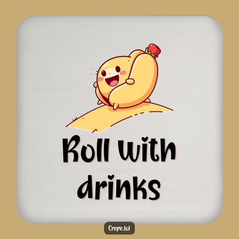 Funny Hot Dog Rolling Coasters: Protect Surfaces with Hilarious Style