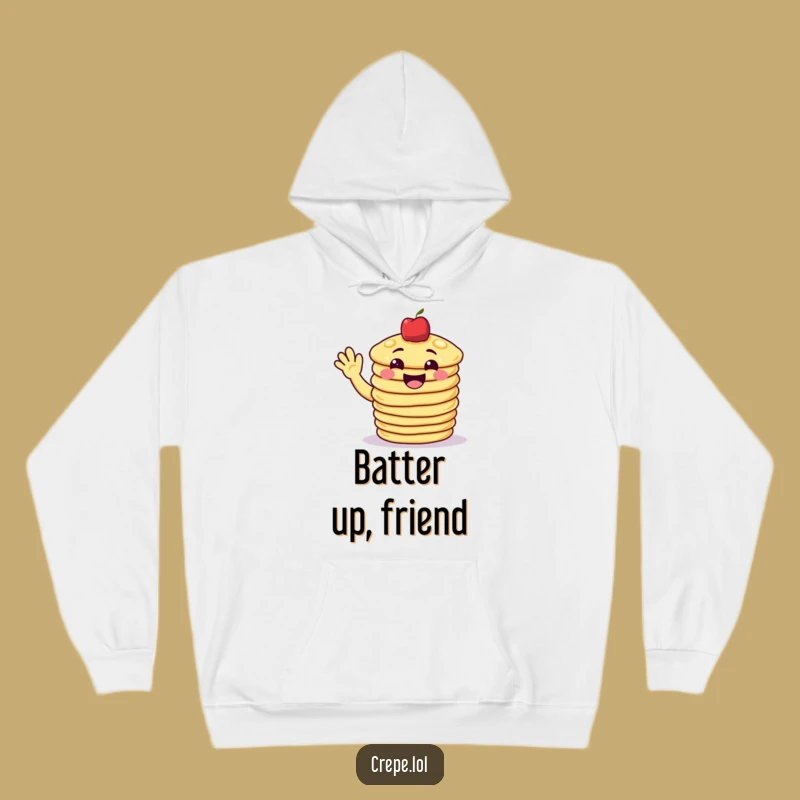 Funny Pancake Wave Hoodie: Cozy Up with This Cheerful Breakfast Sweatshirt