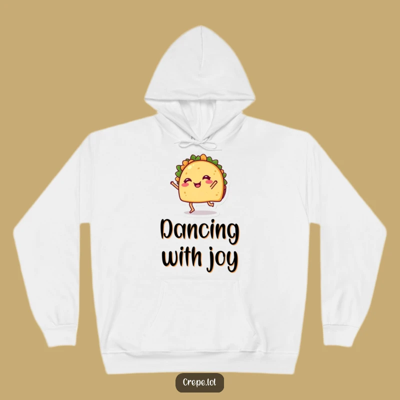 Funny Dancing Taco Hoodie: Cozy & Hilarious Fiesta Wear Gift