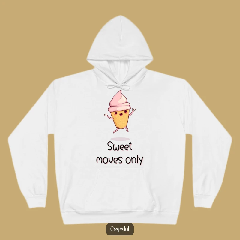 Funny Ice Cream Dance Hoodie: Cozy Hilarious Dessert Treat Gift