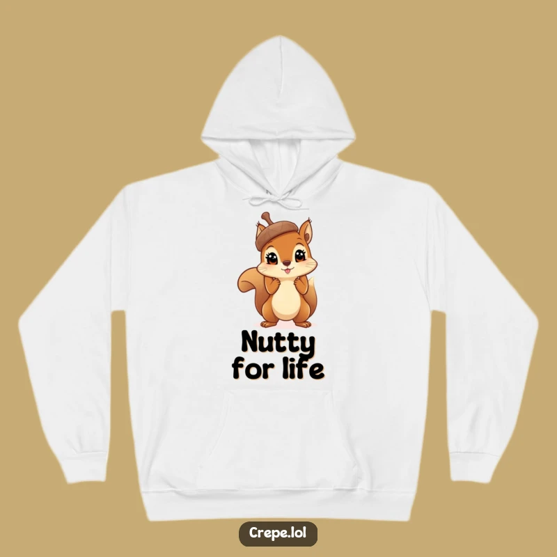 Funny Squirrel Acorn Hoodie: Cozy Nutty Comfort