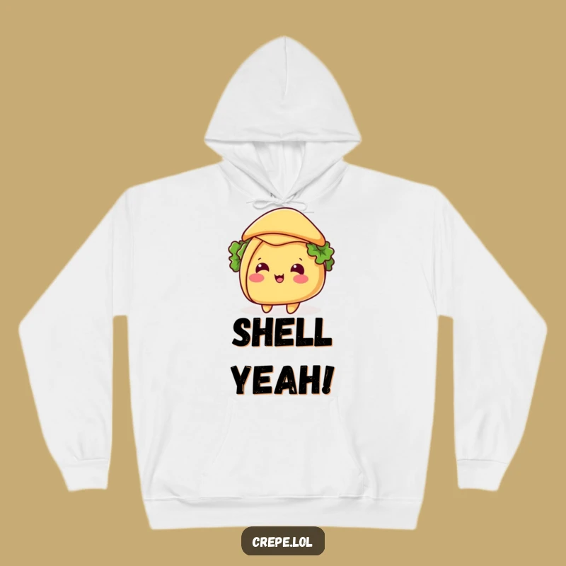 Funny Taco Hat Tip Hoodie: Stay Cozy with Hilarious Mexican Food Vibes
