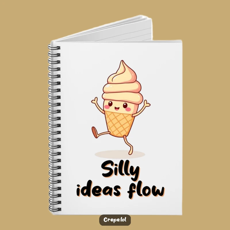 Funny Ice Cream Dance Notebook: Jot Down Sweet Ideas with This Hilarious Journal!