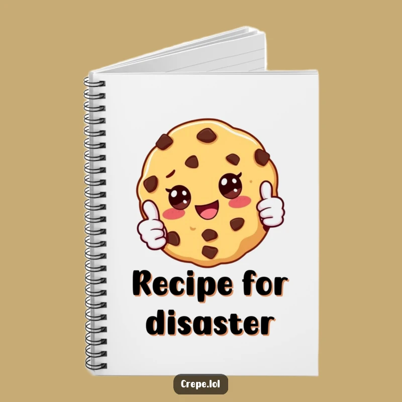 Funny Cookie Thumbs Up Notebook: Jot Down Ideas with Hilarious Baked Inspiration