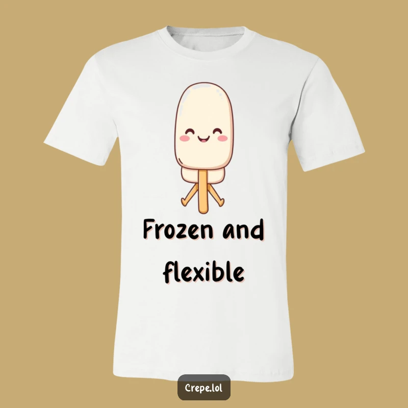 Funny Popsicle Split T-Shirt: Comical Frozen Dessert Tee for a Hilarious Gift