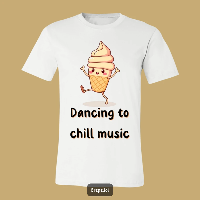 Funny Ice Cream Dance T-Shirt: Hilarious Dessert Fun for a Joyful Look!