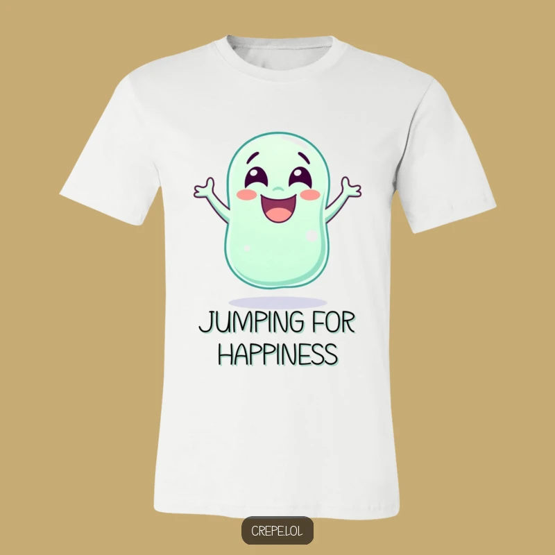 Funny Jellybean Jump T-Shirt: Hilarious Candy Fun for a Joyful Look!