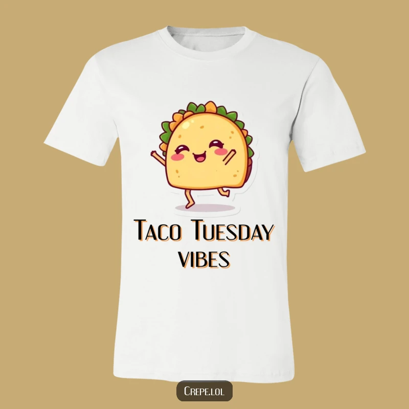 Funny Dancing Taco T-Shirt: Hilarious Foodie Apparel for Fiesta Fun Gift